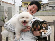 H様と愛犬アッシュ君とハナちゃん